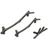 Buy cheap Wardrobe North European forest Drawer Handles And Knobs 96mm Black Dresser Pulls Grey Furniture Handles from wholesalers