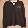 Buy cheap 100% Cotton V Neck Sweatshirt Mens Two Color Sample Free from wholesalers