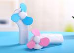 Souvenir Hand Held Battery Operated Fans , Rechargeable Table Fan With Built In