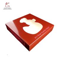 Buy cheap Luck Duck Red Color Reverse Tuck Folding Cake Packaging Boxes 80mm Height product