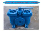 Shipping Duplex Oil Strainers & Double Oil Strainer Model AS16050 Cb/T425 Body