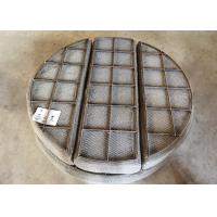 Buy cheap Circle 316L Demister Mesh Pad Scrubber Mist Eliminator ISO9001 product