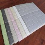 Modern Design Style Korean XPE Foam Brick Wood Wallpaper 3D Stone Design Foam