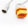 Buy cheap Durable Invasive Blood Pressure Cable Nihon Kohden B Braun Connector TPU Jacket from wholesalers