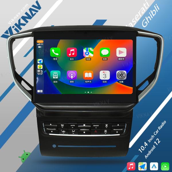 Buy cheap 2013-2017 Maserati Ghibli Aftermarket Radio Wireless Carplay Android 10.4 Inch from wholesalers