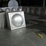 Argon Arc Weld Stainless Steel Water Tank , Ramming Craft Drinking Water Tank