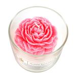 Buy cheap Parties Glass Jar Scented Candle 3D Flower Home Decor Fragrance Candle Custom from wholesalers