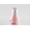 Buy cheap Matted Pink 200ml PET PCR Plastic Cosmetic Bottle With White ABS Cap from wholesalers