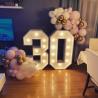 Buy cheap Decoration Light Up Marquee Letters in Customized Color for Party Birthday Love Stand from wholesalers