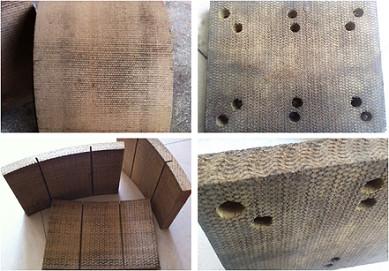 Buy cheap Oil Well Drilling Road Brake Blocks Woven Brake Linings For Drilling Machines from wholesalers