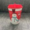 Buy cheap Black Ripple Wall Disposable Paper Cup With Lids Double Wall Customized Color from wholesalers