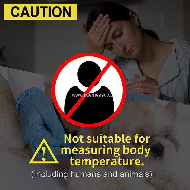 Kaemeasu 380 Degree High Temperature Infrared Thermometer Heat Temp Gun