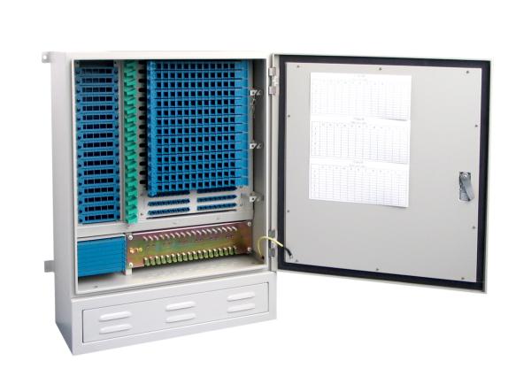 Buy cheap IP65 Fiber Distribution Cabinet Fiber Optic Splice Cabinet 144 Fibre Outdoor SC FC ST from wholesalers