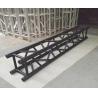 Buy cheap Indoor Stage Lighting Truss , 4 Sides Brace Tube 290 * 290mm Black Aluminum Spigot Truss from wholesalers
