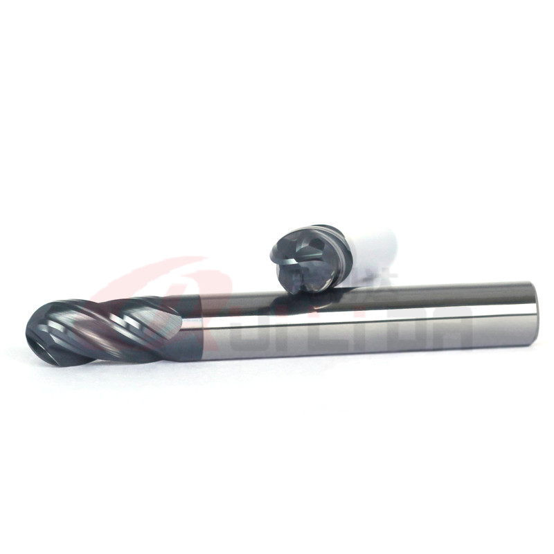 10mm 3/8 Carbide Ball Nose End Mill Cnc Router Bits 4 Flutes