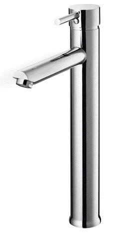 Buy cheap Chrome Bathroom Basin Mixer Sink Taps Tall Counter Top Single Lever Single Hole from wholesalers