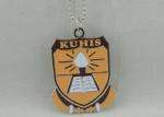 Die Stamping Iron Personalized Dog Tag Nickel Plating , 1.25 Inch