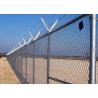 Buy cheap SGS 6 Foot Chain Link Fence , Vinyl 6ft Chain Link Fencing from wholesalers
