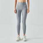 220g Nylon Sport Fitness Leggings High Waist Yoga Workout Gym Wear Pant Black