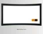 Buy cheap Customised TV Arc Frame Projection Screen Retractable Wall Mounted from wholesalers