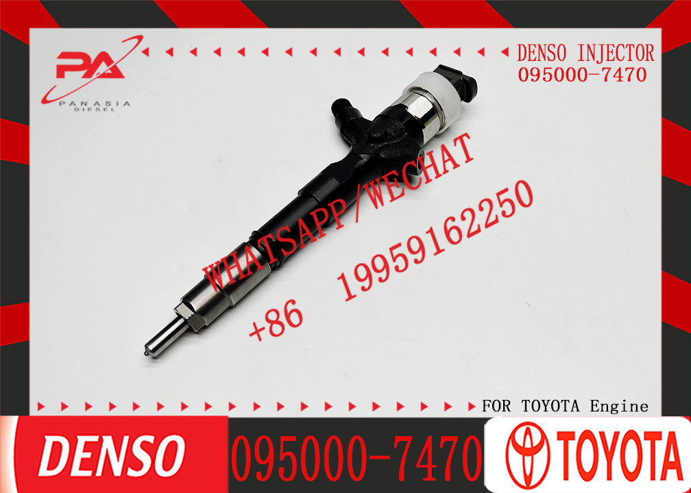 Diesel Engine Spare Parts 095000-7470 23670-51031 Common Rail Injector 095000-9780 for Toyota Land Cruiser 200 V8 1VD-FTV Engine