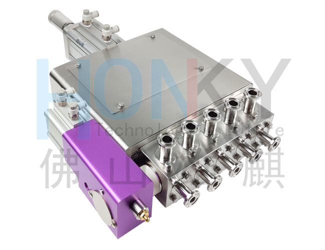 High Viscosity Liquid Pneumatic Ceramic Filling Pump For Product Packing Machine