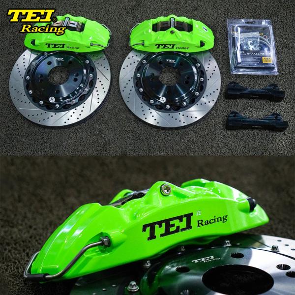 4 Piston Racing Caliper Hyudnai big Brake Kit 330*28 MM High Carbon Disc Racing