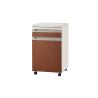 Buy cheap Smooth Hospital Bedside Cabinet , Movable Medical Bedside Cabinet On Wheels from wholesalers