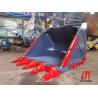 Buy cheap EX450 Excavator Rock Bucket Black Yellow Orange Duty Key JCB Heavy from wholesalers