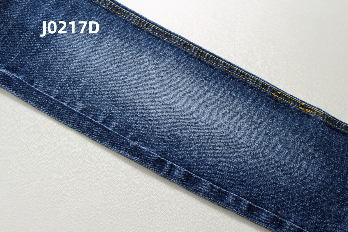 11.5 Oz High Stretch Crosshatch Slub Denim Jeans Fabric