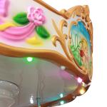 6 Players Amusement Park Carousel Rides Coin Operated Kids Arcade Game Machine