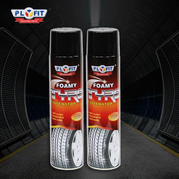 Buy cheap Custom OEM Car Tyre Cleaning Spray Tyre Foam Cleaner Factory Wholesale from wholesalers