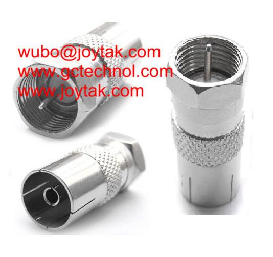 Buy cheap Coaxial Adapter Coaxial Adaptor PAL Female To F Male TV Cable Adapter Connector / FM.PALF from wholesalers