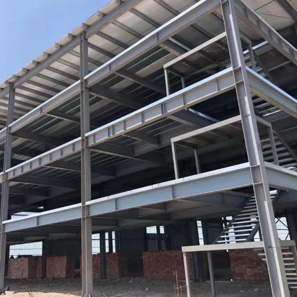 Buy cheap Economical Steel Structure Construction Prefabricated Steel Frame Commercial Building from wholesalers
