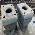 Torch CNC Custom Metal Fabrication Services Zinc Plated Steel Sheet Flame