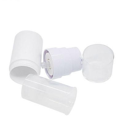 Buy cheap Acrylic White Serum Matte PP Silver Airless Pump Bottle 30ml 50ml from wholesalers