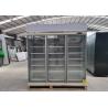 Buy cheap White Glass Three Door Top Mount Display Freezer 1200 Litres from wholesalers