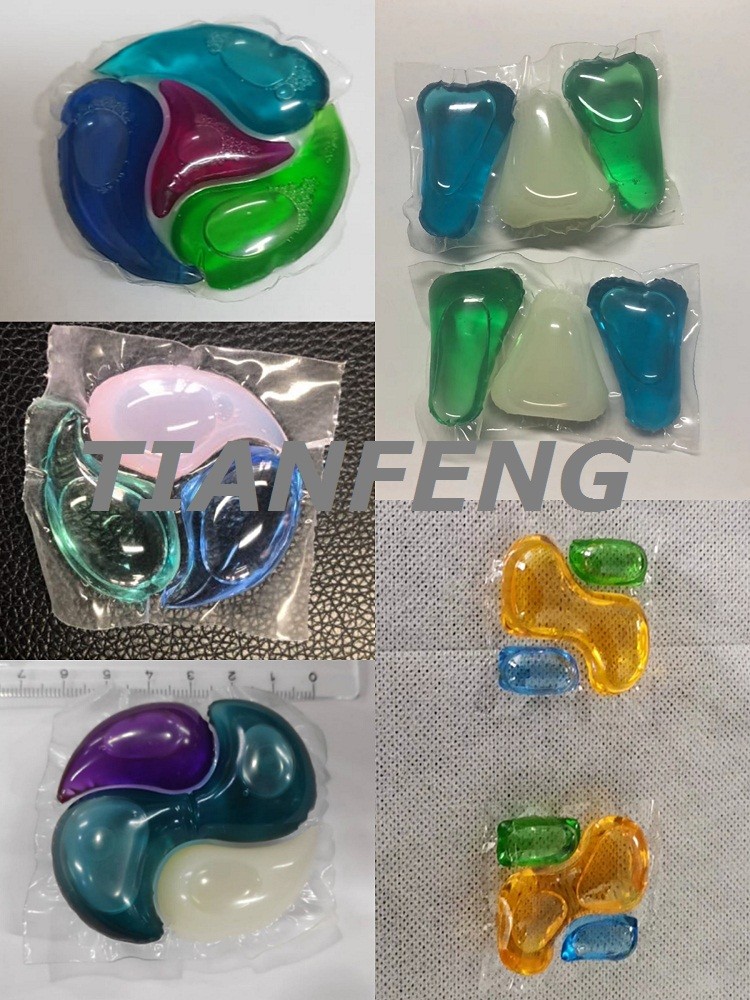 Automatic PVA Water Soluble Film Liquid Detergent Pod Making Machine