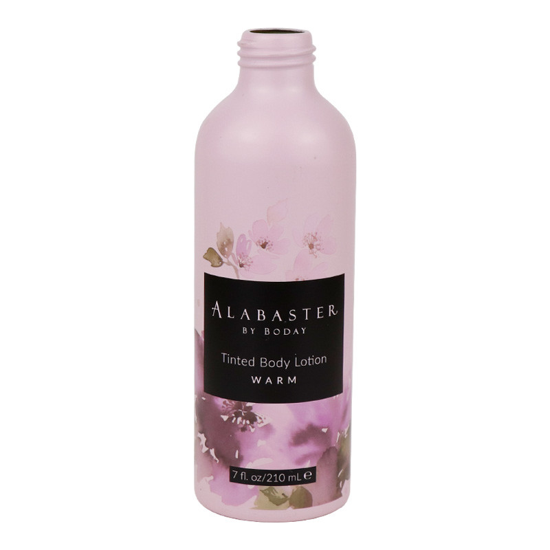 Sakura Pink Matte Aluminum Cosmetic Bottles 50ml-500ml Personal Care Bottles
