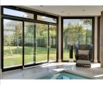 6063 T5 T6 Bathroom Sliding Glass Aluminium Alloy Door And Window