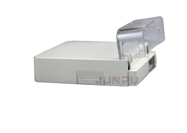 Buy cheap wall 4 core Fiber Optic Cable Termination Boxes can be full equipped from wholesalers