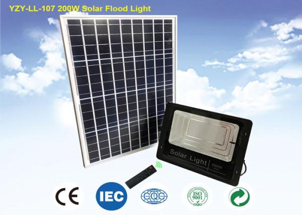 Buy cheap 100w 200W Exterior Solar LED Flood Lights / Solar Powered Pir Floodlight from wholesalers