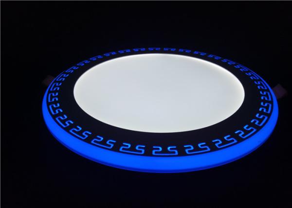 Buy cheap 24W IP40 Double Color Led Panel White Blue AC 85-265V Living Room Restaurants from wholesalers