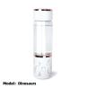 Buy cheap Rechargeable Portable Glass Hydrogen Water Bottle Generator Alkaline Water Bottle from wholesalers