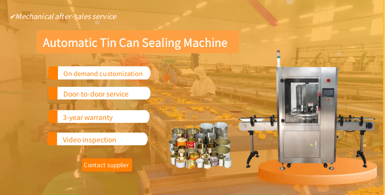 Aluminum Tomato Canning Machine Milk Powder Nitrogen Tin Can Seaming Machine