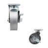 Buy cheap Top Plate Steel Wheel 280kg Capacity Side Lock 150mm Castor Wheels from wholesalers