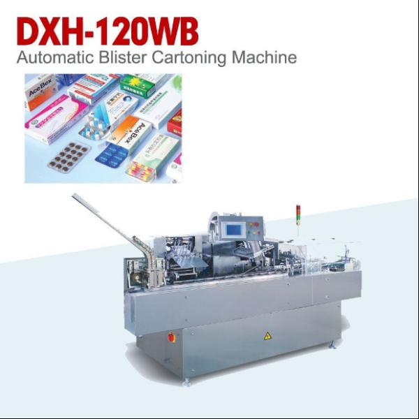 Buy cheap New ConditionPharmaceutical Automatic Blister Cartoning Machine With PLC from wholesalers