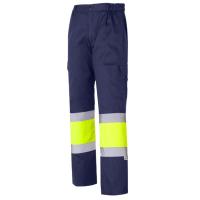 Buy cheap Multi Pocket High Visibility Polycotton Trousers 200gsm Reflective Work Pants product