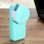 NEW Mini Rechargeable Portable LED Handy USB Air Conditioner Cooling Fan GK-F02