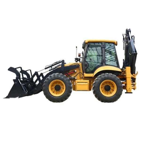 Buy cheap Mini Compact Wheel Excavator Loader With Accessories High Performance from wholesalers